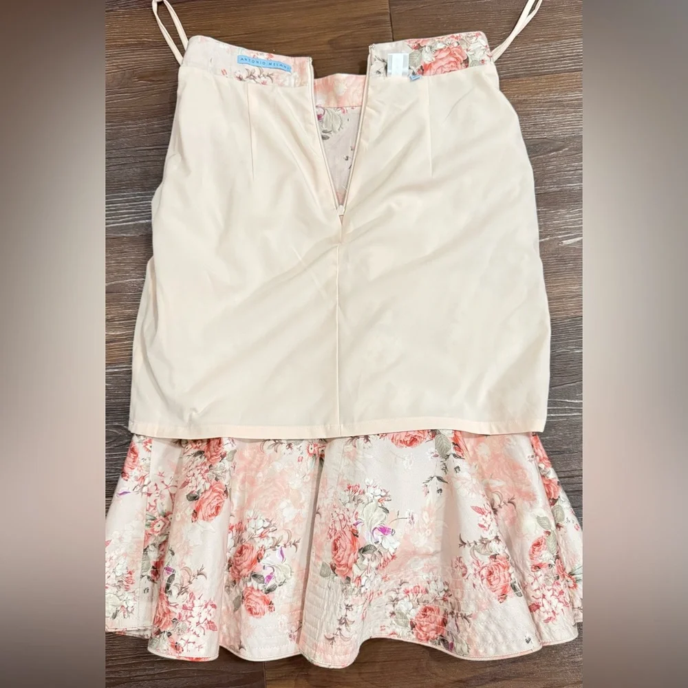 Antonio melani pink floral skirt - Picture 5 of 13